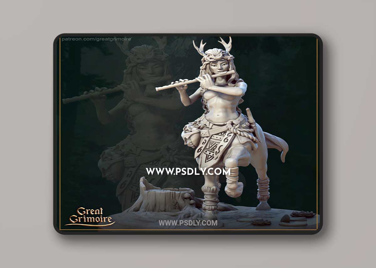Orelaia The Сentaur Bard 3D Print 1 Orelaia The Сentaur Bard 3D Print