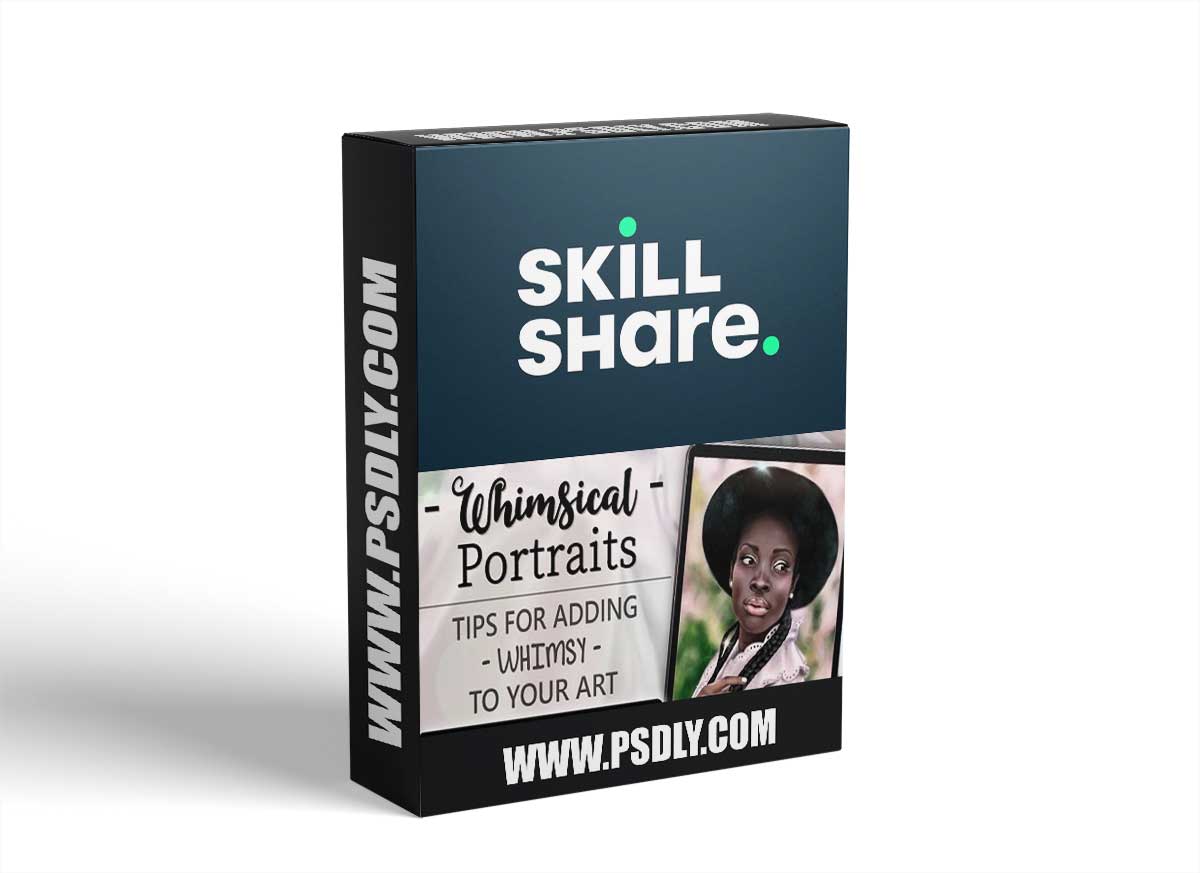 Painting Whimsical Portraits in Procreate - How to add Whimsy to your Art 1 Painting Whimsical Portraits in Procreate - How to add Whimsy to your Art