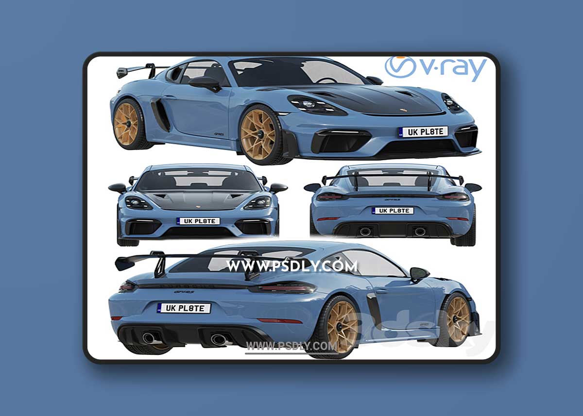 Porsche 911 GT3 Touring 2022 3D Model 1 Porsche 911 GT3 Touring 2022 3D Model