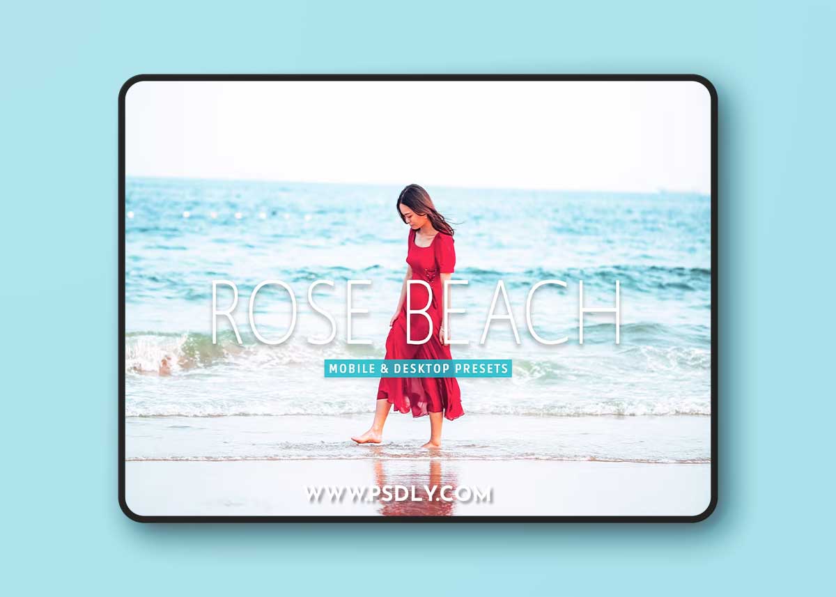 Rose Beach Mobile & Desktop Lightroom Presets A5VF6RJ 1 Rose Beach Mobile & Desktop Lightroom Presets A5VF6RJ