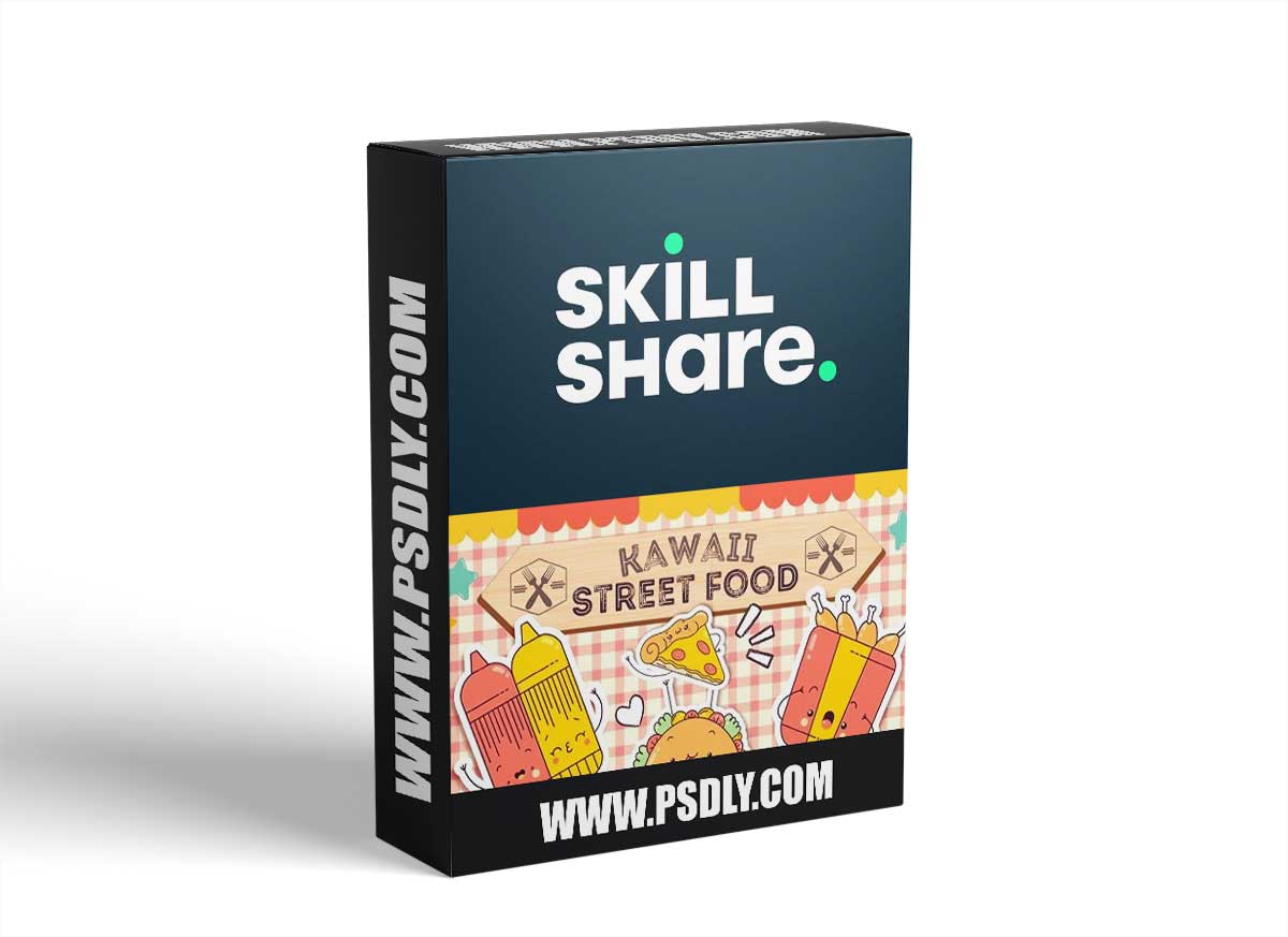 Simple & Cute Characters: Street Food Illustrations | Procreate Drawing for Beginners 1 Simple & Cute Characters: Street Food Illustrations | Procreate Drawing for Beginners
