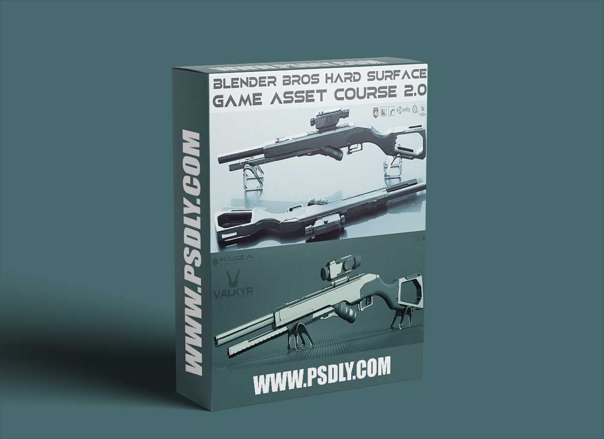 The Blender Bros Hard Surface Game Asset Course 2.0 1 The Blender Bros Hard Surface Game Asset Course 2.0