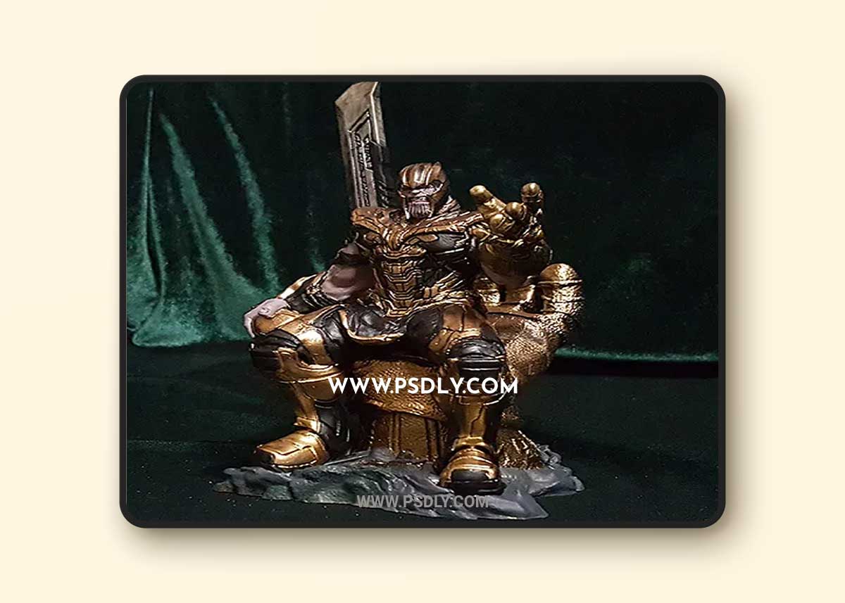 Thor Thanos in the throne 3D Print 1 Thor Thanos in the throne 3D Print