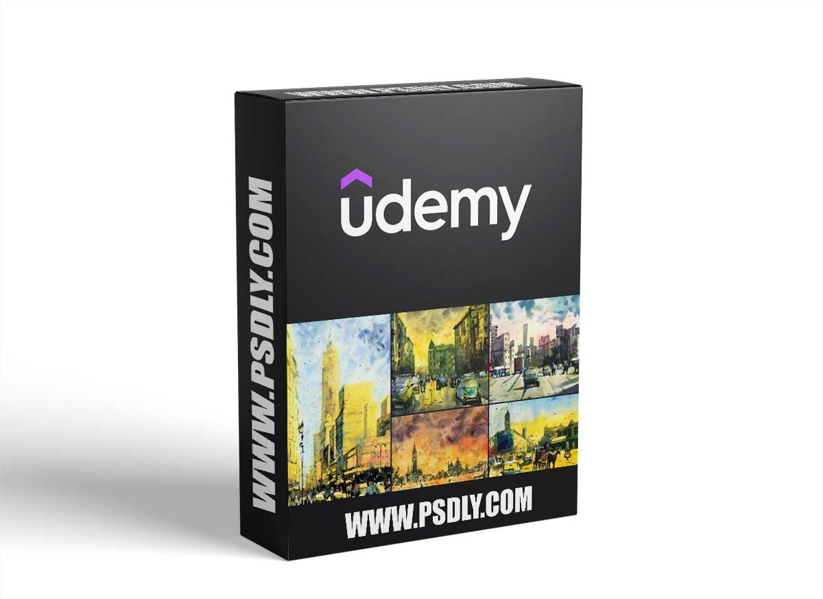 Urban Landscapes In Watercolor: Atmosphere and Vibrancy 1 Urban Landscapes In Watercolor: Atmosphere and Vibrancy
