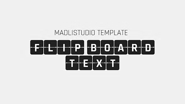 Videohive 3D Flip Board Text 35057091 1 Videohive 3D Flip Board Text 35057091