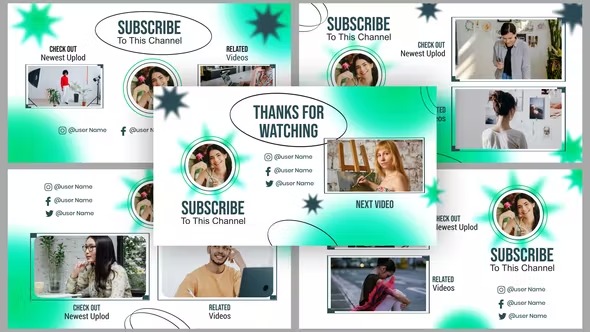 Videohive Attractive Creative Design for After Effects End Screen 39505472 1 Videohive Attractive Creative Design for After Effects End Screen 39505472