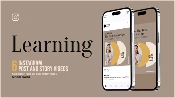 Videohive E-Learning Instagram Posts and Stories Promo 39944512 1 Videohive E-Learning Instagram Posts and Stories Promo 39944512