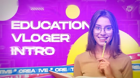 Videohive Education Vlogger Intro 39955856 1 Videohive Education Vlogger Intro 39955856