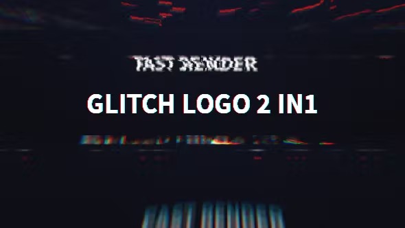 Videohive Glitch Logo 2 in 1 20129708 1 Videohive Glitch Logo 2 in 1 20129708