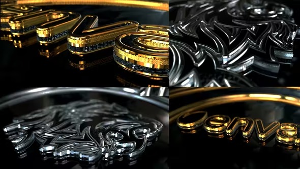Videohive Gold And Silver Glossy Logo 24991062 1 Videohive Gold And Silver Glossy Logo 24991062