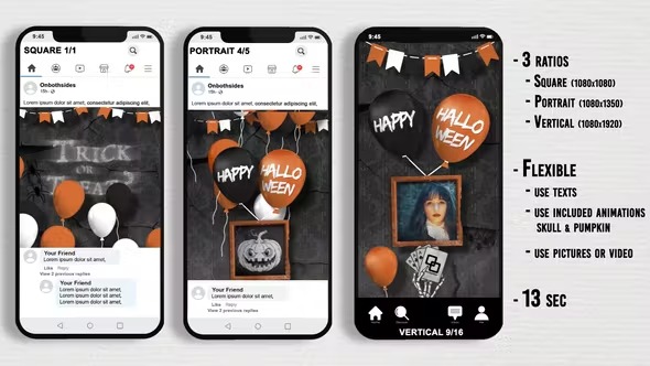 Videohive Halloween Social Media Opener 39671375 1 Videohive Halloween Social Media Opener 39671375