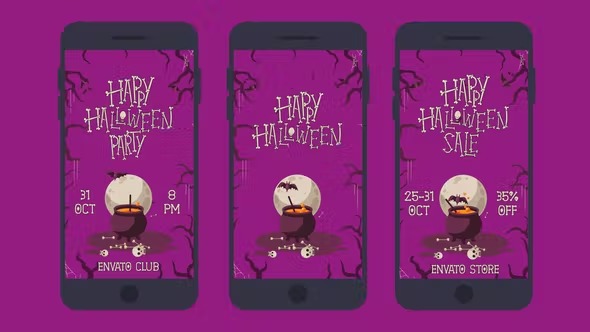 Videohive Happy Halloween Social Media Pack 3 in 1 39786543 1 Videohive Happy Halloween Social Media Pack 3 in 1 39786543