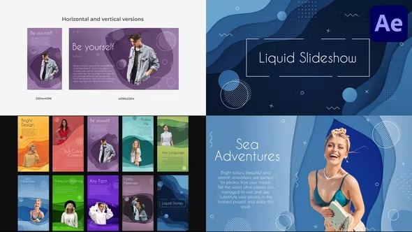 Videohive Liquid Colorful Slideshow for After Effects 39797063 1 Videohive Liquid Colorful Slideshow for After Effects 39797063