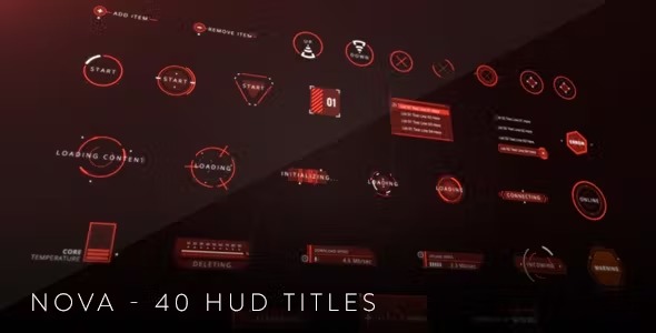 Videohive Nova - 40 HUD Titles 14520980 1 Videohive Nova - 40 HUD Titles 14520980