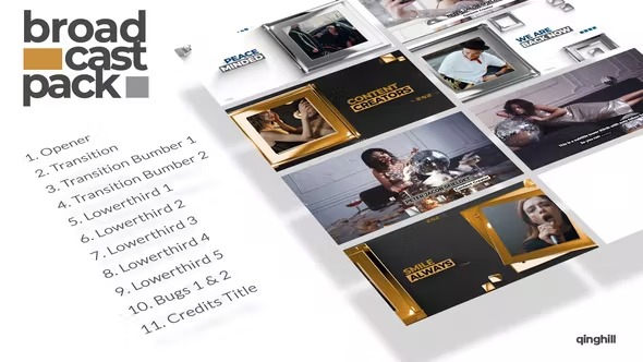 Videohive Silver Or Gold Square Titanium Broadcast Pack 39536796 1 Videohive Silver Or Gold Square Titanium Broadcast Pack 39536796
