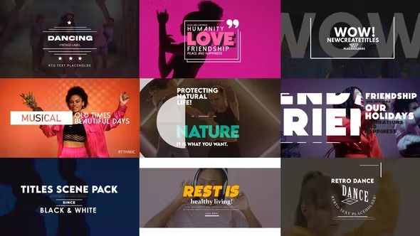 Videohive Titles Package 39472435 1 Videohive Titles Package 39472435