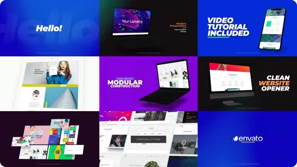 Videohive Website Intro 2 1 Videohive Website Intro 2
