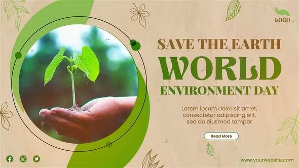 Videohive World Environment Day Slideshow 39457109 1 Videohive World Environment Day Slideshow 39457109
