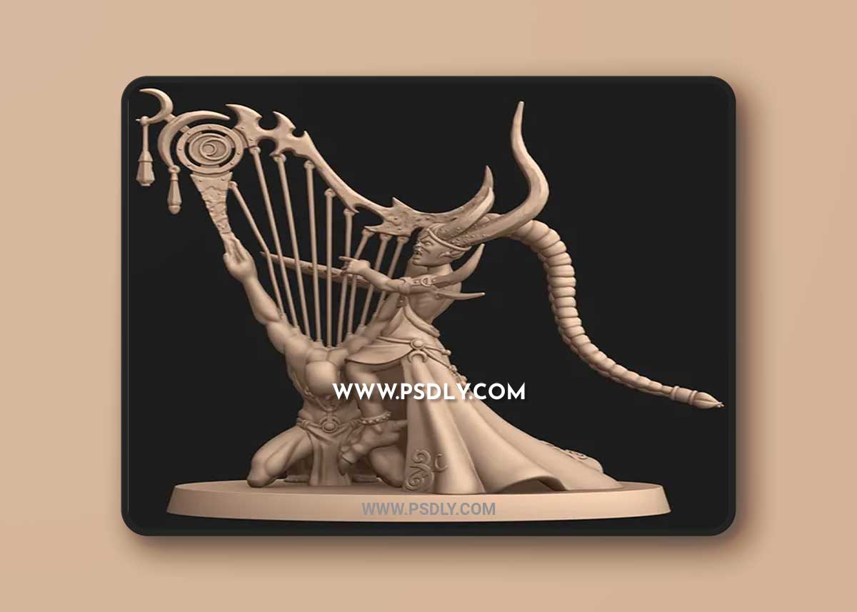 Warhammer Age of Sigmar - Infernal Enrapturess 3D Print 1 Warhammer Age of Sigmar - Infernal Enrapturess 3D Print