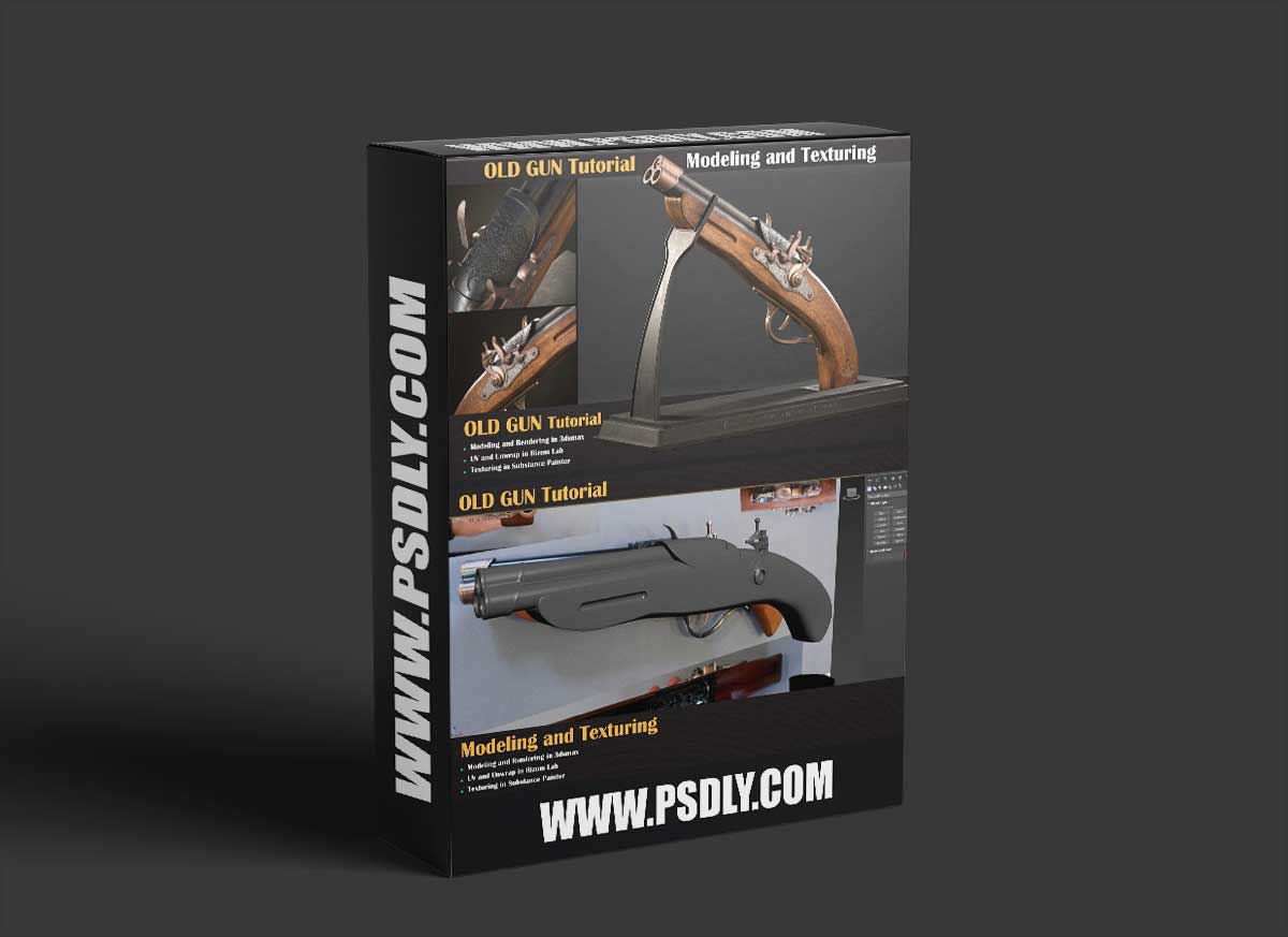 ZBrushCentral - OLD GUN Tutorial ( Modeling, Texturing, Lighting ) 1 ZBrushCentral - OLD GUN Tutorial ( Modeling, Texturing, Lighting )