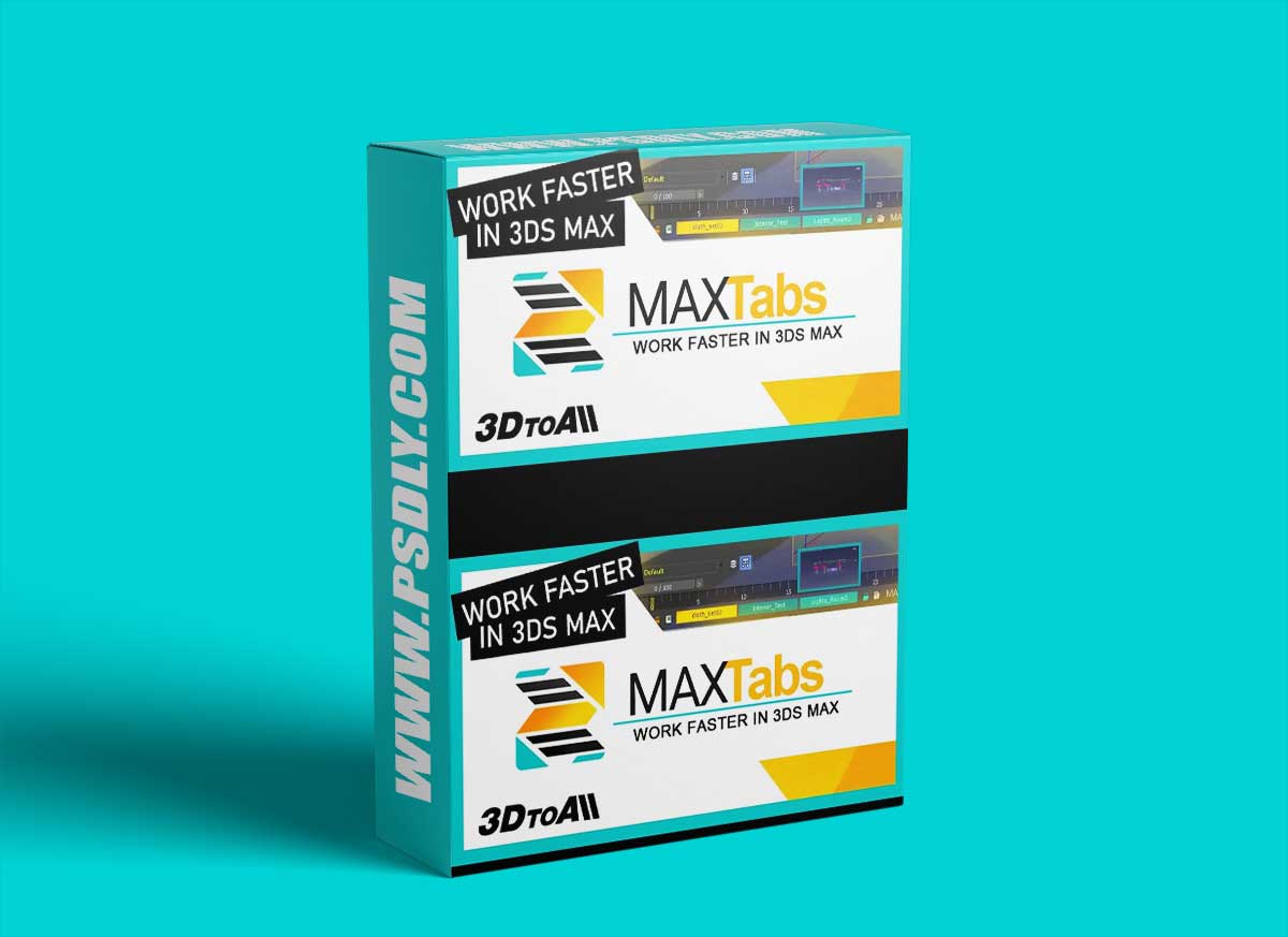 3DtoAll MAXTabs V1.3 For 3DS MAX 2015-2023 1 3DtoAll MAXTabs V1.3 For 3DS MAX 2015-2023