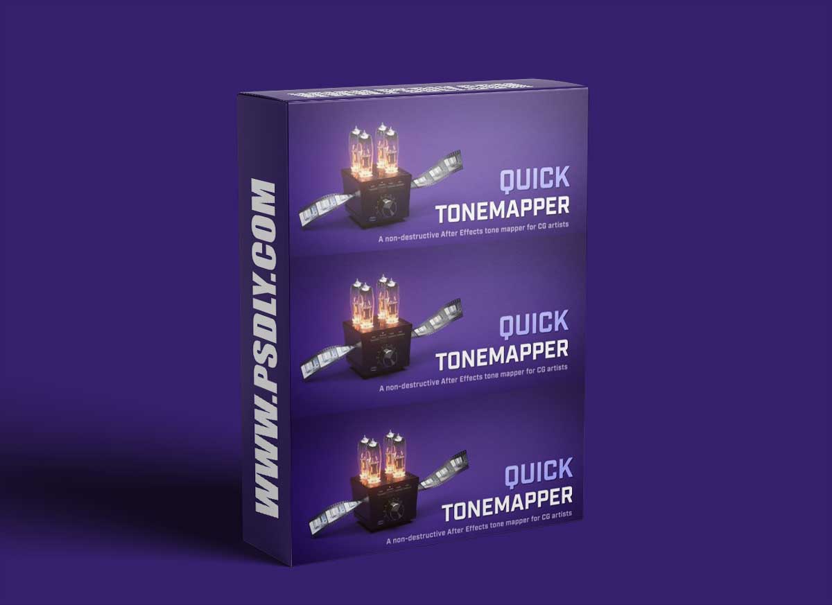 Aescripts Quick ToneMapper v1.0 1 Aescripts Quick ToneMapper v1.0