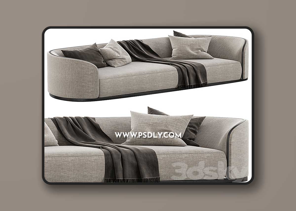 Canape design scandinave brennoBernhardt Vella 1 Canape design scandinave brennoBernhardt Vella
