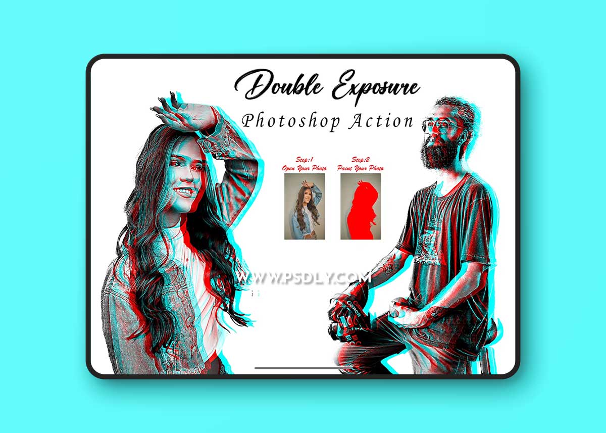 CreativeMarket - Double Exposure Photoshop Action 10282976 1 CreativeMarket - Double Exposure Photoshop Action 10282976