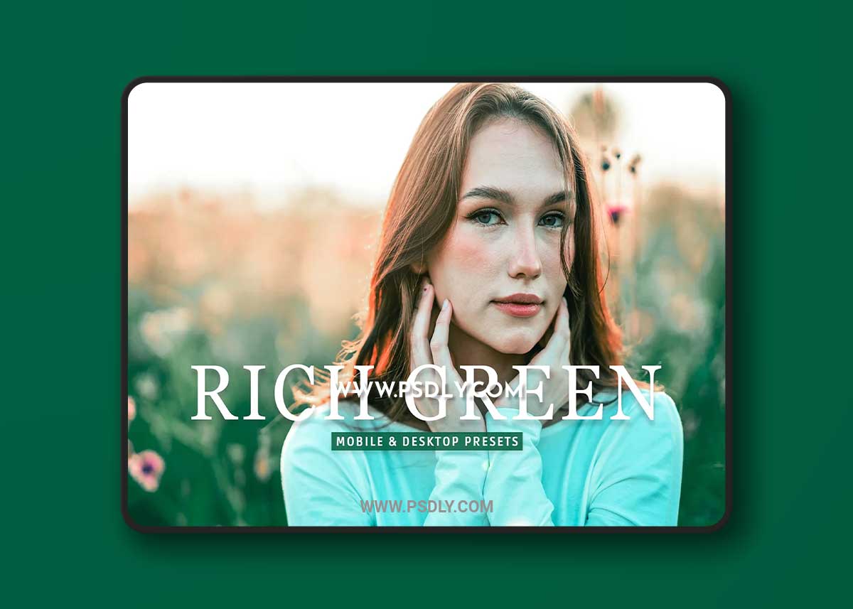 CreativeMarket - Rich Green Pro Lightroom Presets 10243237 1 CreativeMarket - Rich Green Pro Lightroom Presets 10243237