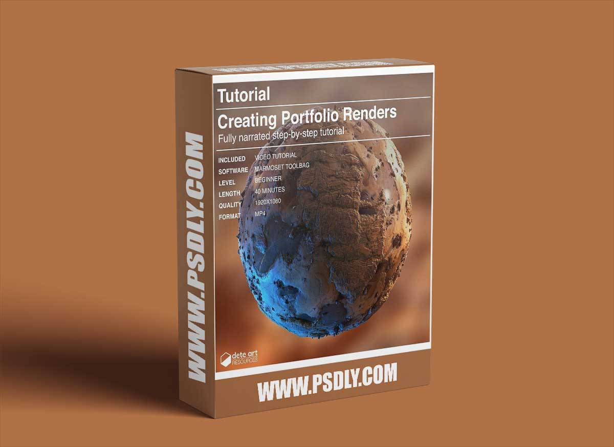 Gumroad – Creating Portfolio Renders in Marmoset Toolbag by Daniel Thiger 1 Gumroad – Creating Portfolio Renders in Marmoset Toolbag by Daniel Thiger