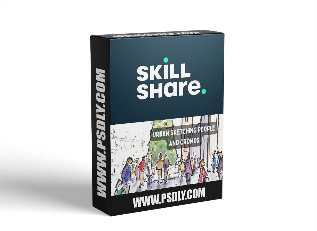 Learn to Urban Sketch People on a Busy Street - Adding Figures to Your Scene 1 Learn to Urban Sketch People on a Busy Street - Adding Figures to Your Scene
