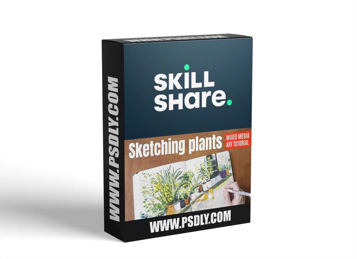 Sketching Plants with Mixed Media Art Supplies 1 Sketching Plants with Mixed Media Art Supplies