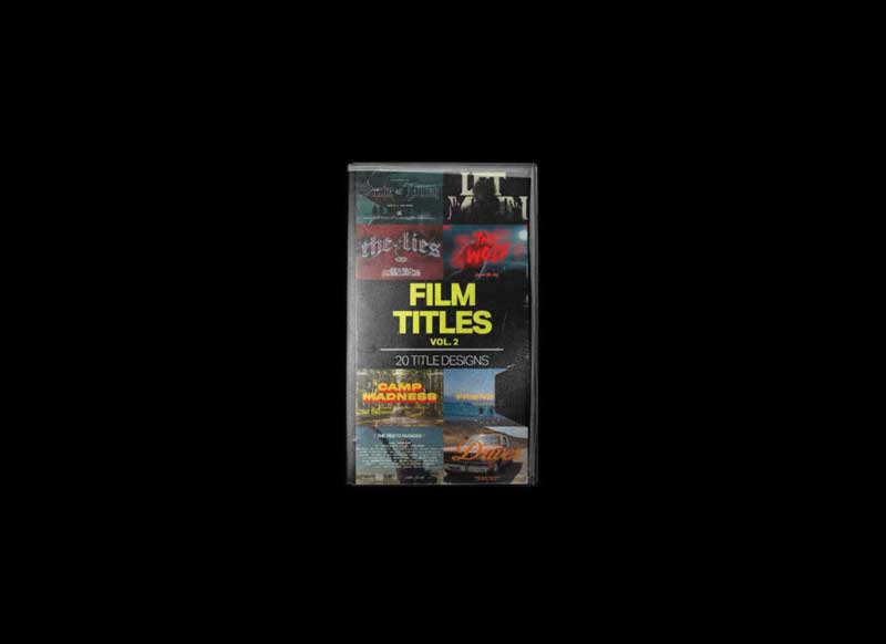 Tropic Colour – Film Titles Vol. 2 1 Tropic Colour – Film Titles Vol. 2