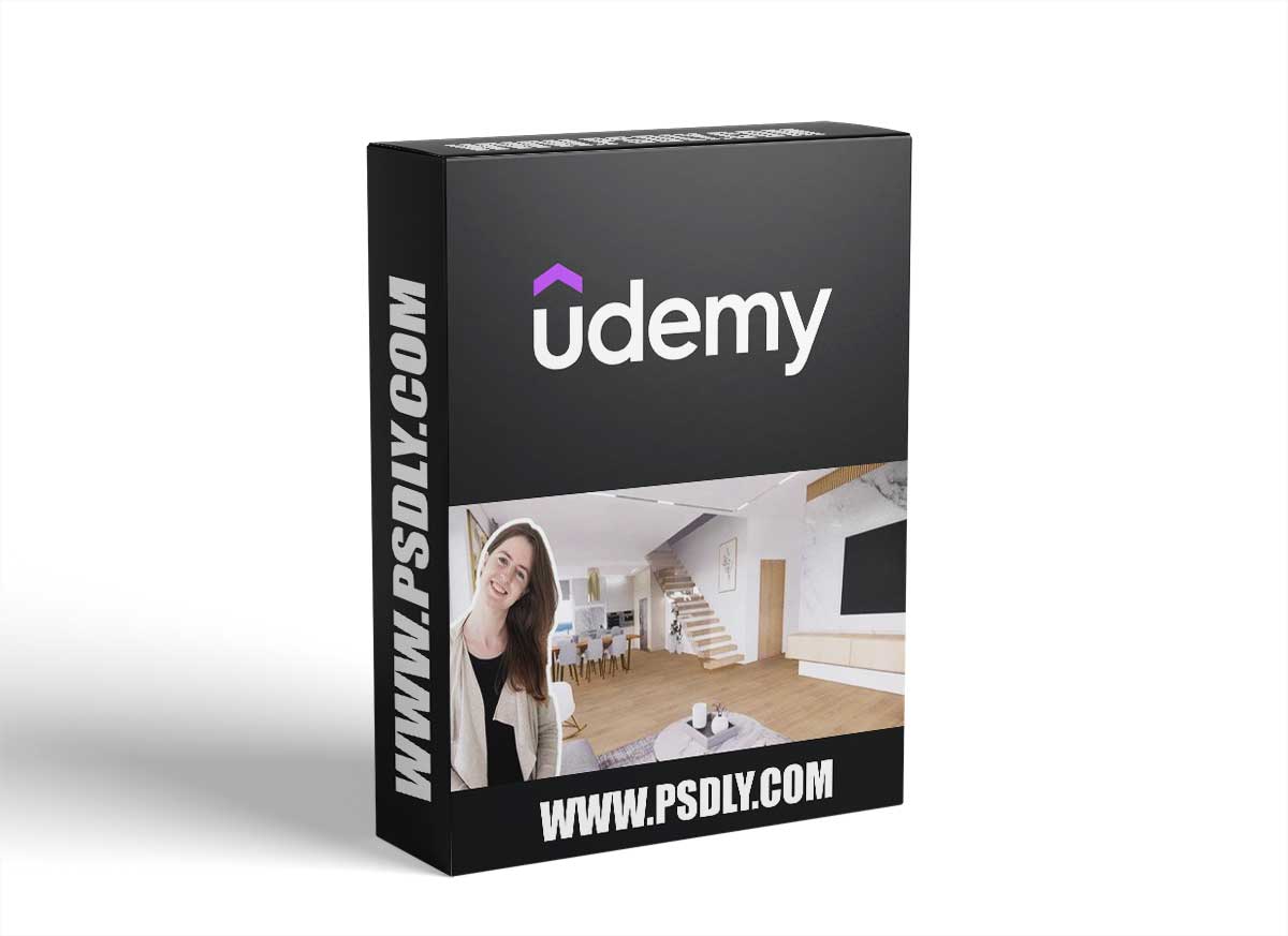 Udemy - Sketchup Interior By Monika Wiecha 1 Udemy - Sketchup Interior By Monika Wiecha