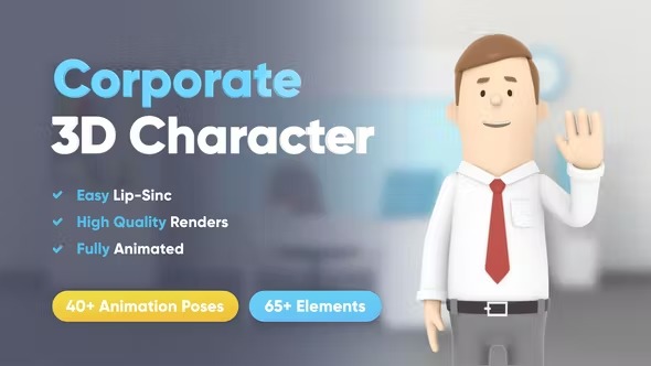 Videohive - 3D Character Animation - 37803692 1 Videohive - 3D Character Animation - 37803692