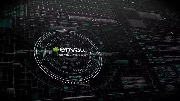 Videohive 4K Futuristic HUD Logo Reveal 36211013 1 Videohive 4K Futuristic HUD Logo Reveal 36211013