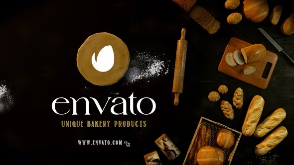 Videohive Bakery Products Intro 40174226 1 Videohive Bakery Products Intro 40174226