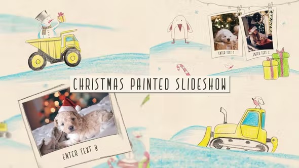Videohive Christmas painted slideshow 40334802 1 Videohive Christmas painted slideshow 40334802