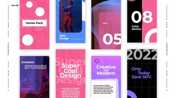 Videohive Color Stoires 40152055 1 Videohive Color Stoires 40152055