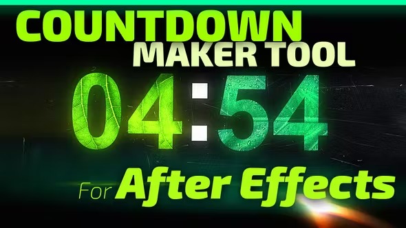 Videohive Countdown Maker Tool for After Effects 40353248 1 Videohive Countdown Maker Tool for After Effects 40353248