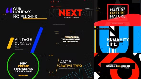 Videohive Creative Typography Titles 2 40235887 1 Videohive Creative Typography Titles 2 40235887