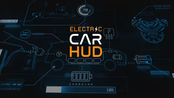 Videohive - Electric Car HUD - 39149452 1 Videohive - Electric Car HUD - 39149452