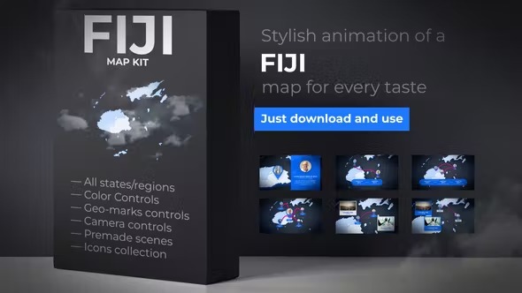 Videohive Fiji Map - Republic of Fiji Map Kit 39888808 1 Videohive Fiji Map - Republic of Fiji Map Kit 39888808