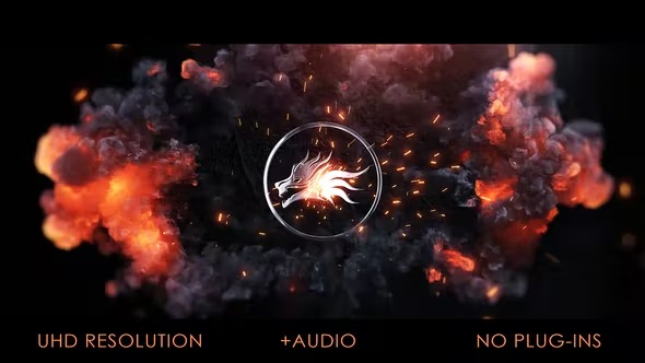 Videohive Fire Logo Impact 40170779 1 Videohive Fire Logo Impact 40170779