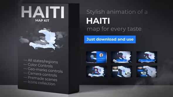 Videohive Haiti Map - Republic of Haiti Map Kit 39889020 1 Videohive Haiti Map - Republic of Haiti Map Kit 39889020