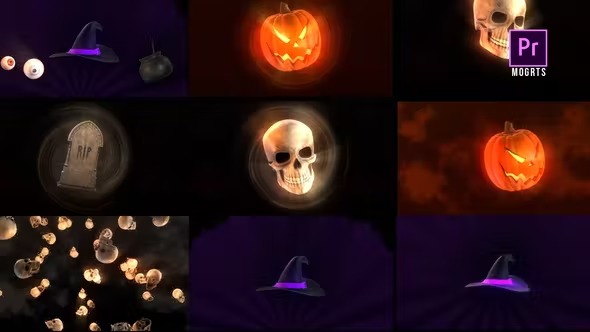 Videohive Halloween Spooky Transitions 40497477 1 Videohive Halloween Spooky Transitions 40497477