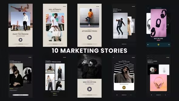Videohive Marketing Stories 40187858 1 Videohive Marketing Stories 40187858