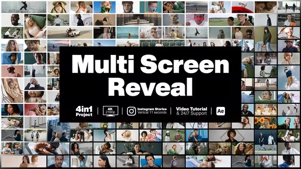 Videohive - Multi Screen Reveal - 35018770 1 Videohive - Multi Screen Reveal - 35018770