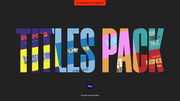 Videohive Titles Pack 40211318 1 Videohive Titles Pack 40211318