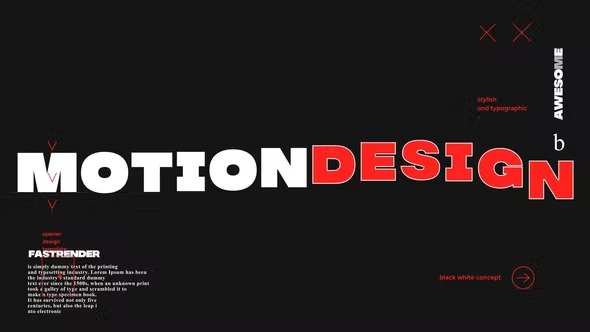 Videohive Typo Modern 40436681 1 Videohive Typo Modern 40436681